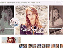 Tablet Screenshot of emma-roberts.org